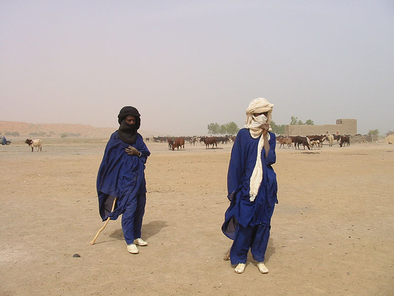 Eleveurs peuls au Mali